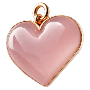 Rose Quartz Love Charm Png Nre34 PNG Image