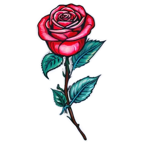 Rose Tattoo Sleeve Artwork Png Gbr PNG Image