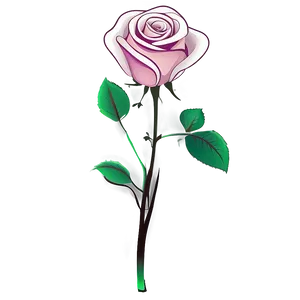 Rose Vector A PNG Image