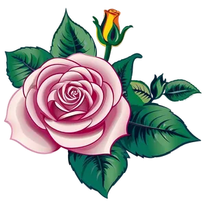 Rose Vector Background Png 43 PNG Image