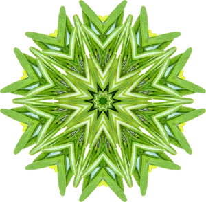 Rosemary Kaleidoscope Pattern PNG Image