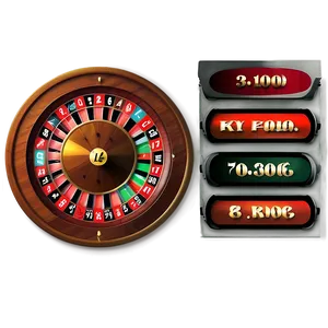 Roulette Wheel Numbers Layout Png 06212024 PNG Image