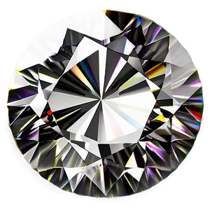 Round Diamond D PNG Image