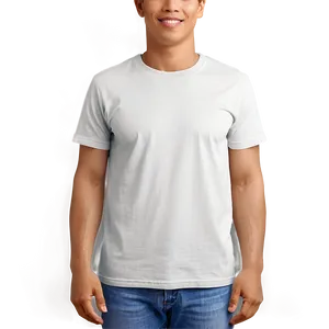 Round Neck T Shirt Mock Up Png Yxi56 PNG Image