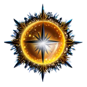 Round Star Element Png 75 PNG Image