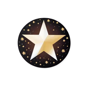 Round Star Figure Png Vck PNG Image