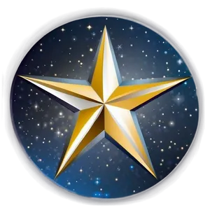 Round Star Logo Png Tgi PNG Image