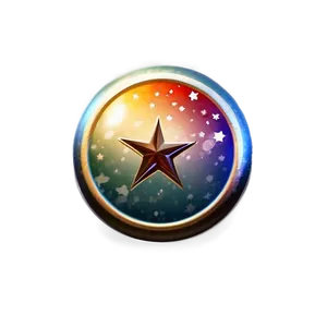 Round Star Render Png 64 PNG Image