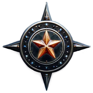 Round Star Sign Png Lmq PNG Image