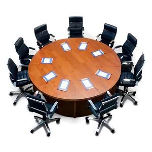 Round Table Meeting Layout Png 45 PNG Image