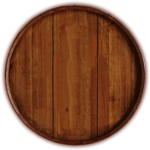 Round Wooden Board Texture PNG Image