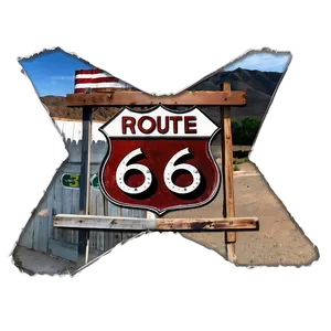 Route 66 Map Png Lvc12 PNG Image