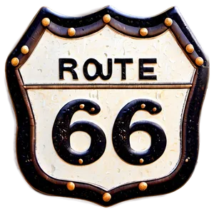 Route 66 Themed Party Decor Png 06212024 PNG Image