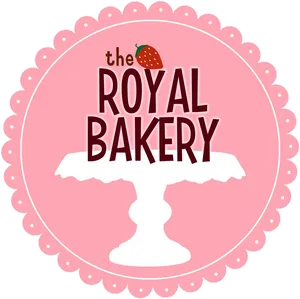 Royal Bakery Logo Design PNG
