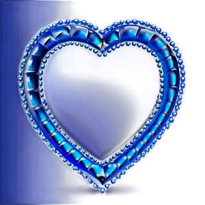 Royal Blue Heart Png 36 PNG Image