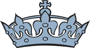 Royal Crown Vector Illustration PNG Image