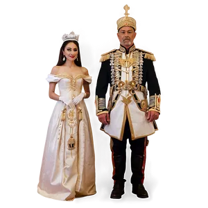 Royal King And Queen Png Xkl PNG Image