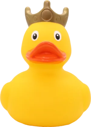 Royal Rubber Duck PNG Image