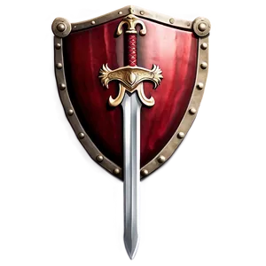 Royal Sword And Shield Emblem Png 83 PNG Image