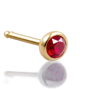 Ruby Nose Stud Picture Png 47 PNG Image