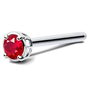 Ruby Nose Stud Picture Png 96 PNG Image