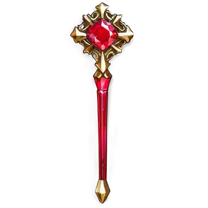 Ruby Scepter Png 88 PNG Image