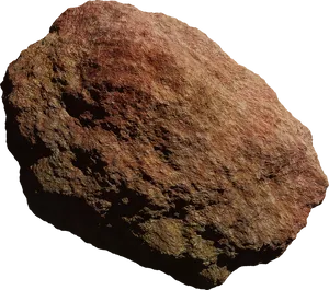 Rugged Asteroid Texture PNG Image