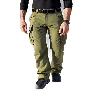 Rugged Cargo Pants Png 06132024 PNG Image