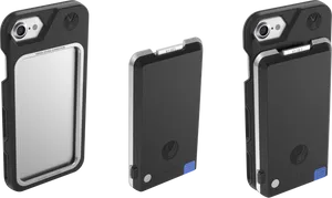 Rugged Smartphone Cases Trio PNG Image