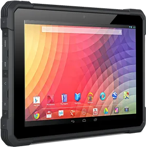 Rugged Tablet Display PNG Image