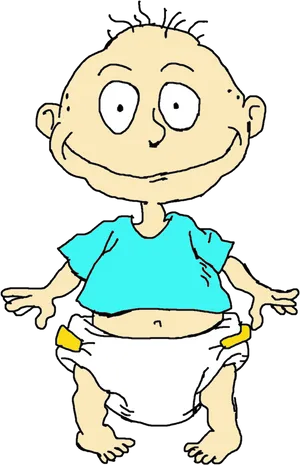 Rugrats Character Standing PNG Image