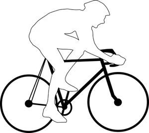 Runner Silhouette Graphic PNG Image