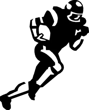 Running Athlete Silhouette.png PNG Image