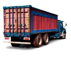 Rural Shipping Truck Png Pbj93 PNG Image