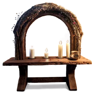 Rustic Altar Design Png Raa69 PNG Image