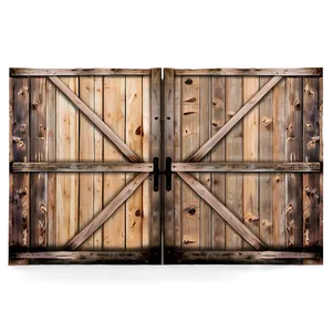 Rustic Barn Door Png 7 PNG Image