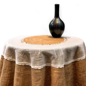 Rustic Burlap Table Cloth Png 49 PNG Image