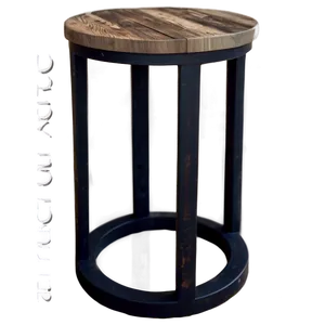 Rustic End Table Png 80 PNG Image