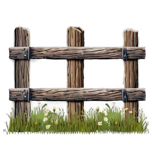 Rustic Farm Fence PNG Rsu PNG
