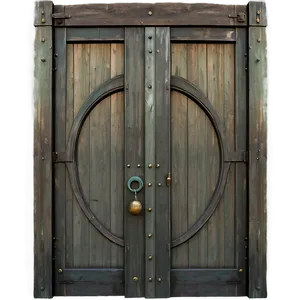 Rustic Front Door Png Sbl PNG Image