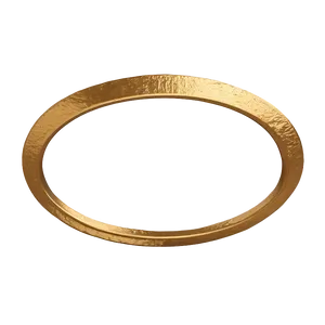 Rustic Gold Circle Frame Png Chu PNG Image