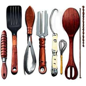 Rustic Kitchen Utensils Png 33 PNG Image