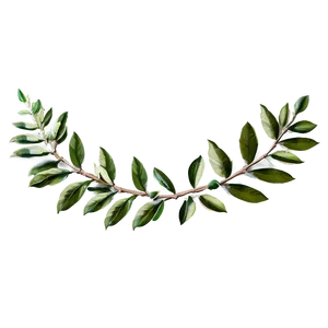 Rustic Laurel Garland Png Cyo9 PNG Image