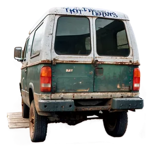 Rustic Mail Delivery Van Png Rrv40 PNG Image