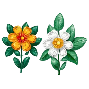 Rustic Mexican Flowers Png Rvo PNG Image