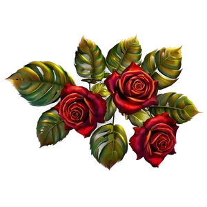 Rustic Rose Decoration Png 06292024 PNG Image