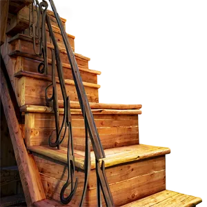 Rustic Staircase Png 46 PNG Image