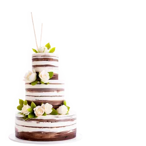 Rustic Wedding Cake Png Uop PNG Image