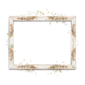 Rustic Wedding Frame Png Jpt PNG Image