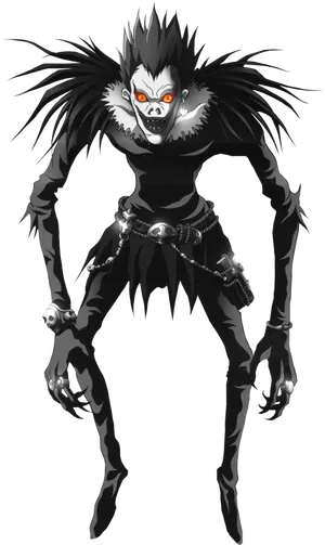 Ryuk Death Note Anime Character PNG Image